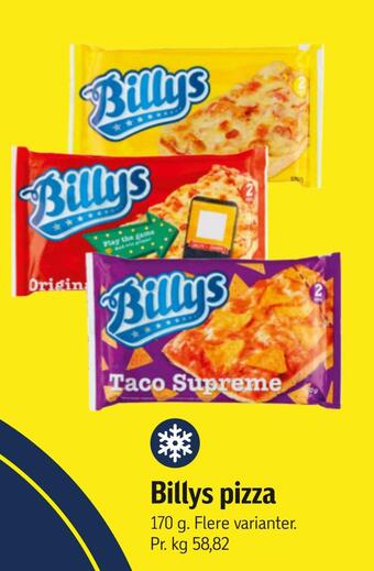 Føtex Billys pizza tilbud