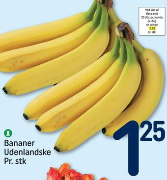 REMA 1000 Bananer udenlandske tilbud