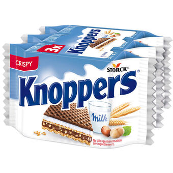 Knoppers | 2 x knoppers | brød, kiks & kager > boller, kiks & kager