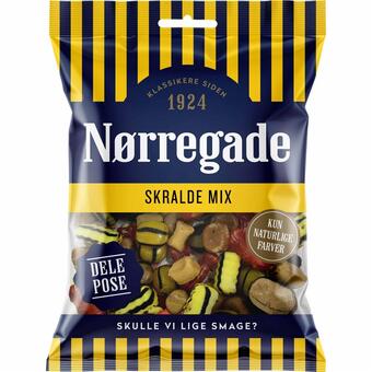 Fleggaard Nørregade skralde mix 310 g tilbud