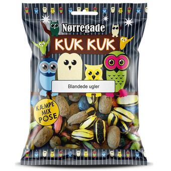 Fleggaard Nørregade kuk kuk ugle mix 310 g tilbud