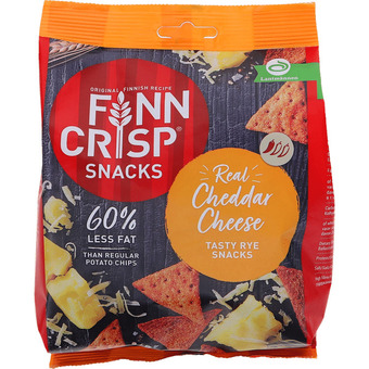Finn crisp | rug fuldkorns snacks cheddar cheese | slik & snacks > chips & snacks
