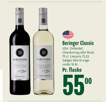 Min Købmand Beringer classic tilbud