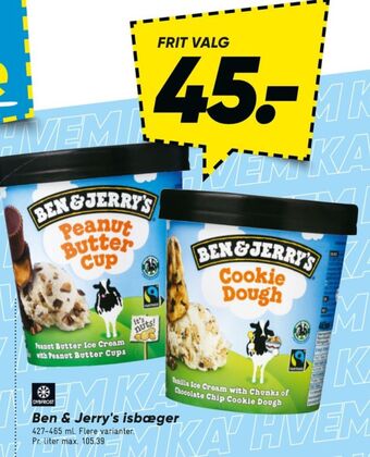 Bilka Ben & jerry's is tilbud