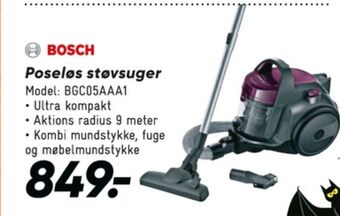 Bilka Bosch støvsuger tilbud