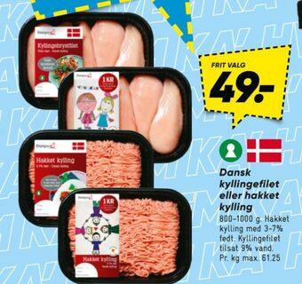 Bilka Danpo kyllingebrystfilet tilbud