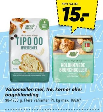 Bilka Valsemøllen tipo 00 hvedemel tilbud