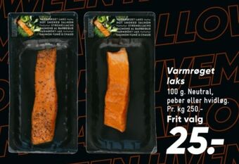 Bilka Ukendt laks tilbud