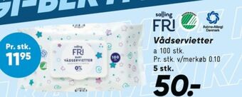 Bilka Salling fri vådservietter tilbud