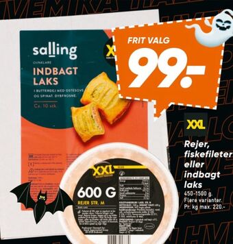 Bilka Salling indbagt laks tilbud