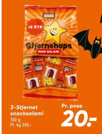 Bilka Stjernehaps salami tilbud