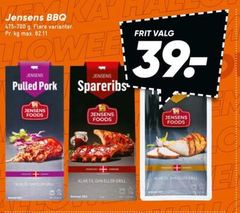 Bilka Jensens pulled pork tilbud