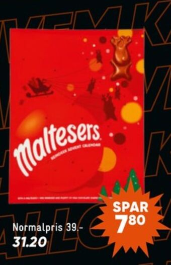 Bilka Maltesers julekalender tilbud