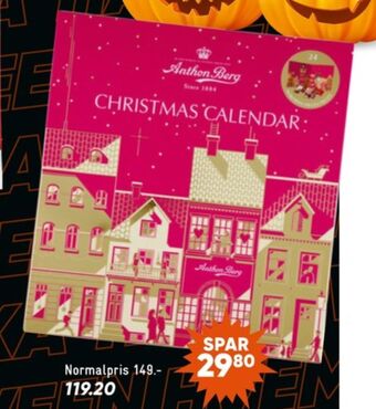 Bilka Anthon berg julekalender tilbud