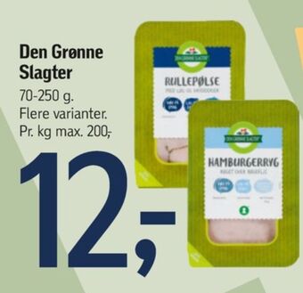 Føtex Den grønne slagter rullepølse med løg & krydderier tilbud