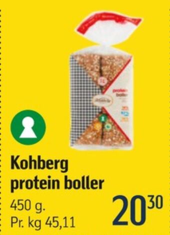 Føtex Kohberg proteinboller tilbud