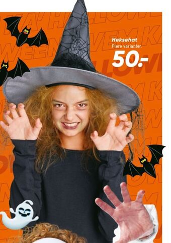 Bilka Ukendt halloweenudklædning tilbud