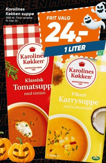 Bilka Karolines karrysuppe tilbud