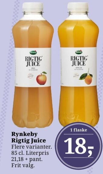 Dagli'Brugsen Rigtig smoothie jordbær & solbær tilbud