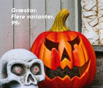 Bilka Ukendt halloween græskar tilbud