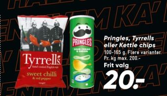 Bilka Tyrrells chips tilbud
