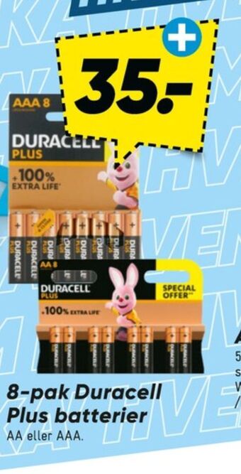 Bilka Duracell batterier tilbud