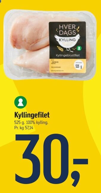 Føtex Hverdags kyllingebrystfilet tilbud