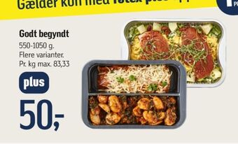 Føtex Godt begyndt færdigret tilbud
