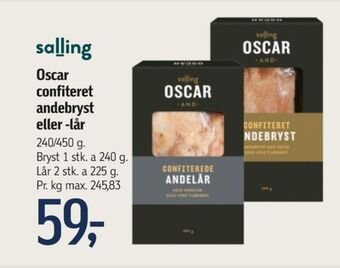 Føtex Oscar andelår tilbud