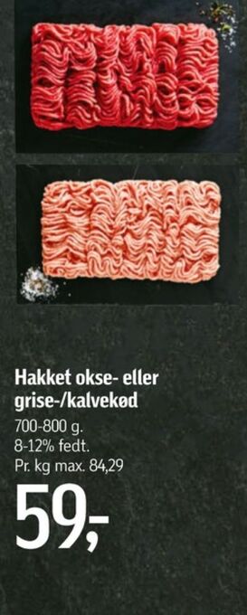 Føtex Ukendt hakket oksekød tilbud