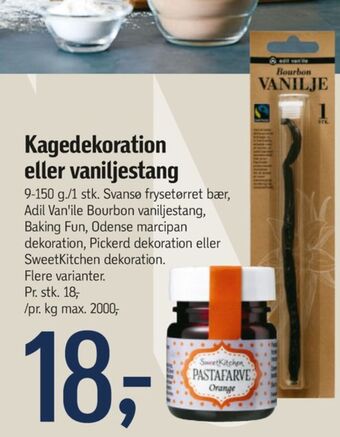 Føtex Adil van’ile vaniljestang tilbud