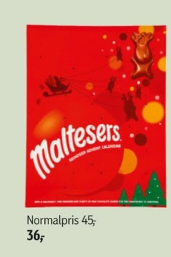 Føtex Maltesers julekalender tilbud