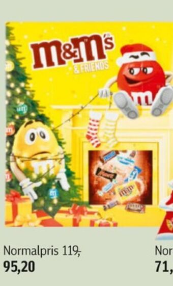 Føtex M&ms julekalender tilbud