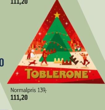 Føtex Toblerone julekalender tilbud