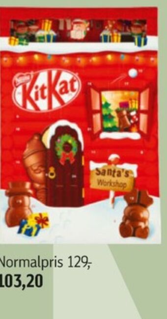Føtex Kitkat julekalender tilbud