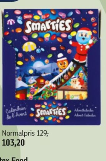 Føtex Smarties julekalender tilbud