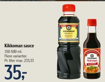 Føtex Kikkoman soya tilbud