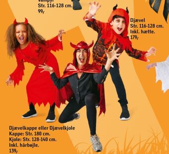 Føtex Ukendt halloweenudklædning tilbud