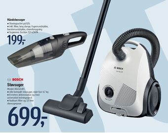 Føtex Bosch støvsuger tilbud