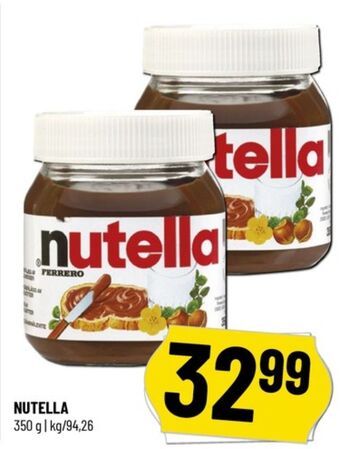 Løvbjerg Nutella smørepålæg tilbud