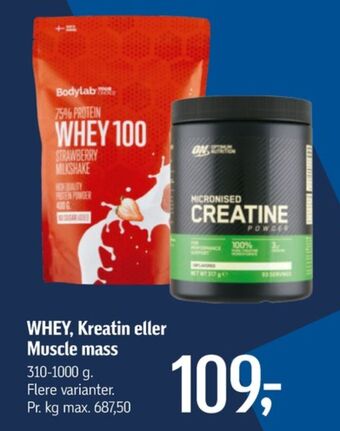 Føtex Muscle milk træningstilskud tilbud