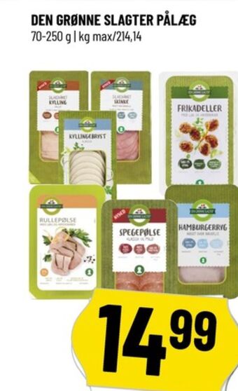 Løvbjerg Den grønne slagter spegepølse tilbud