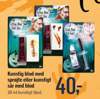 Føtex Ukendt halloween legestyling tilbud