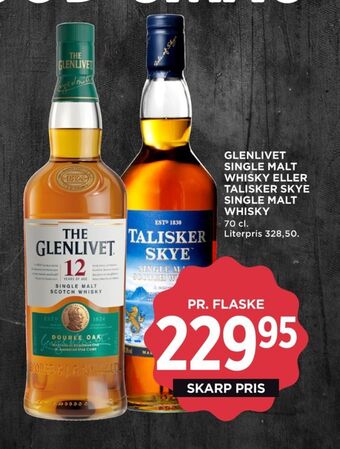 MENY 12 års whisky tilbud