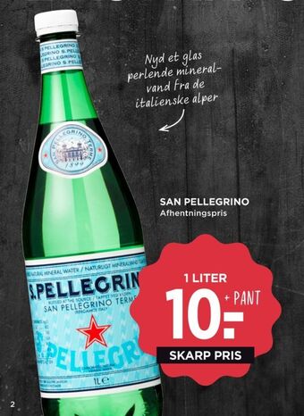 San pellegrino mineralvand