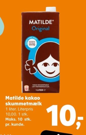 SuperBrugsen Matilde kakaomælk tilbud