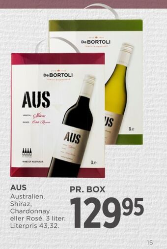 MENY Ukendt australsk rødvin tilbud