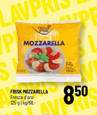 Fresca d'oro mozzarella