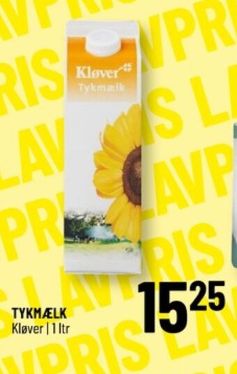 Løvbjerg Kløver tykmælk tilbud