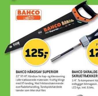 XL-BYG Bahco håndsav tilbud